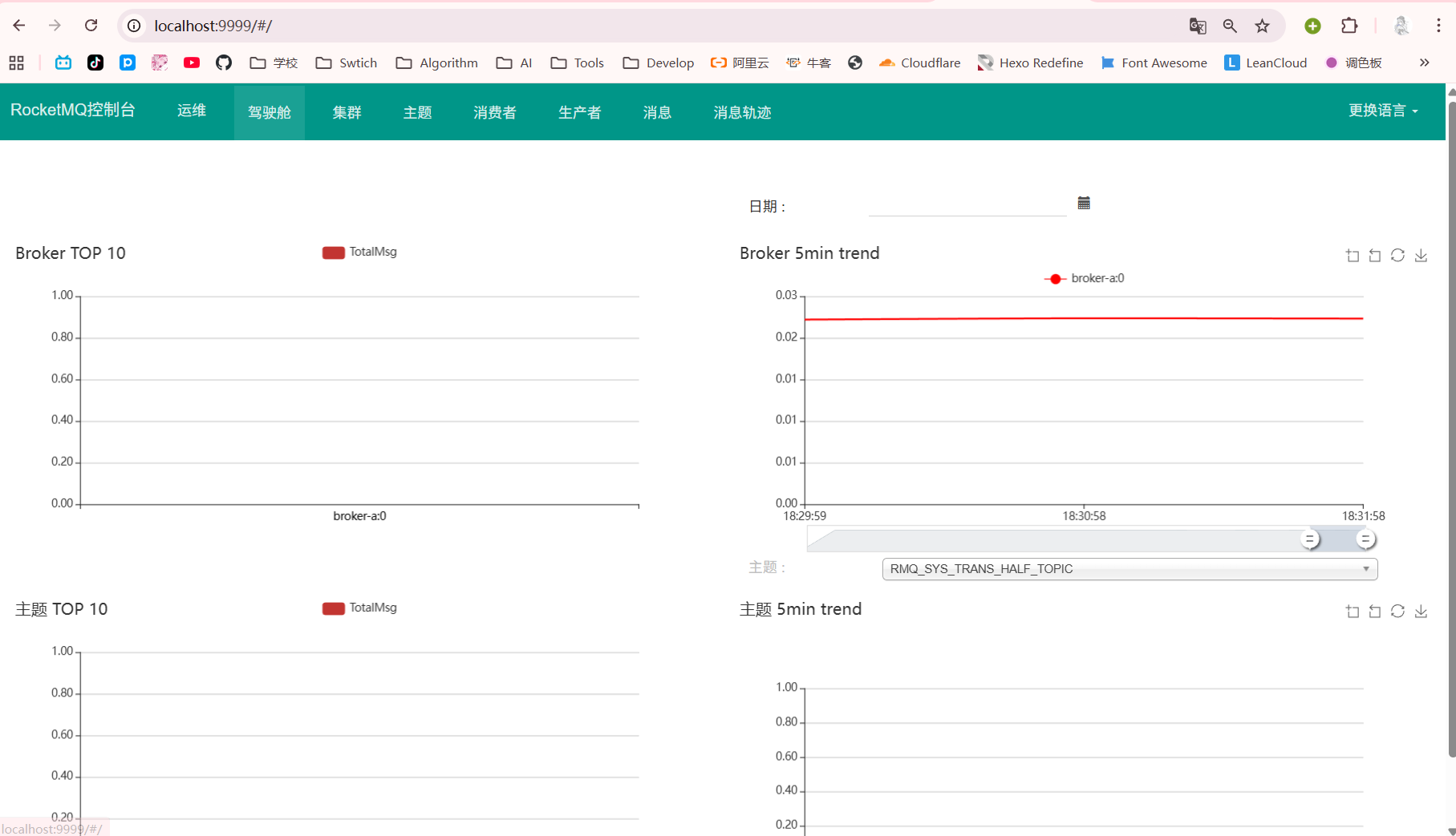 alt RocketMQ可视化界面